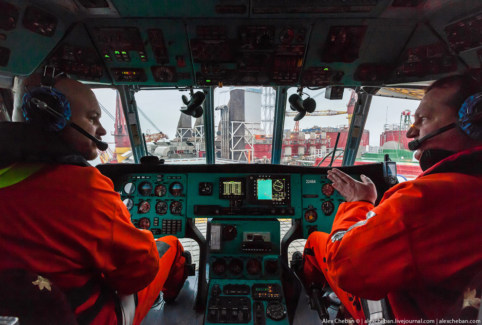 How extract oil in the Arctic on the Prirazlomnaya platform 07