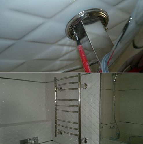 Как установить электрический полотенцесушитель в ванной?