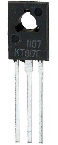 Внешний вид транзистора на примере КТ817Г