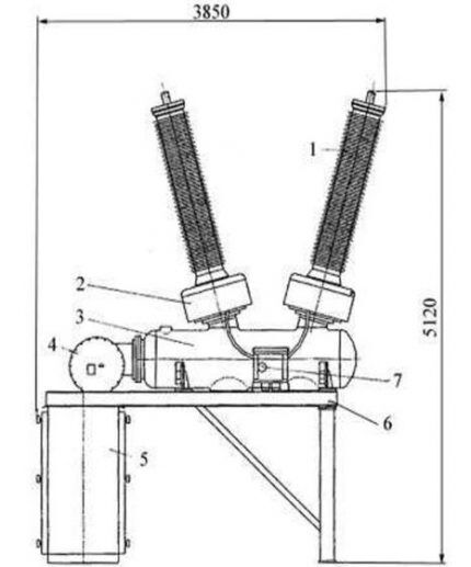 Схема конструкции бакового выключателя
