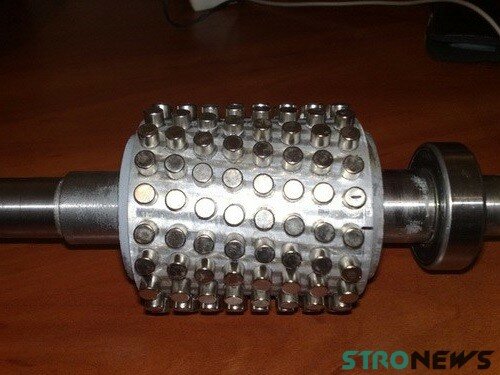 Ротор асинхронного двигателя с постоянными магнитами stronews.ru