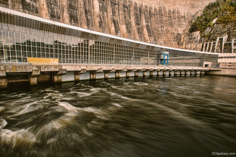 Сила воды на Саяно-Шушенская ГЭС