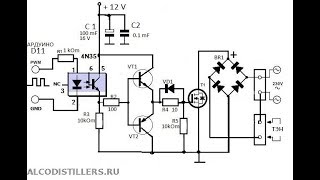 Управление переменным напряжением Шим регулятор Ардуино N - CHANNEL MOSFET