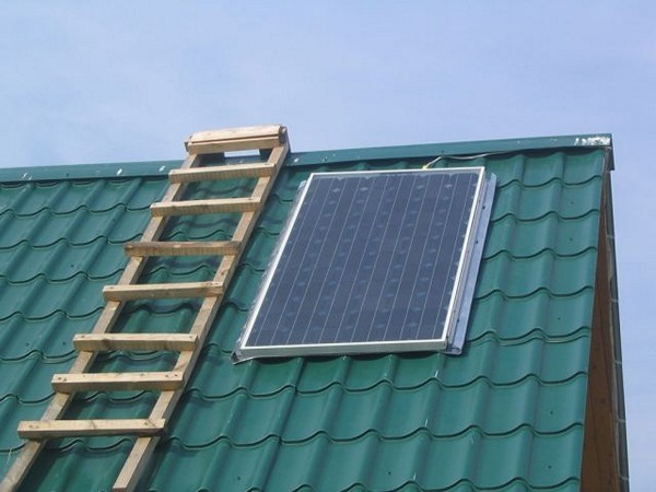 использование солнечных батарей