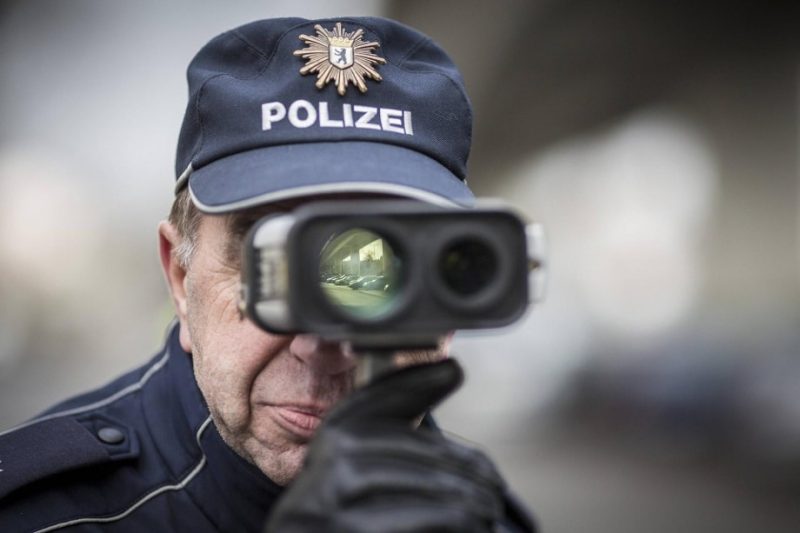 Превышение скорости: размеры штрафов в Германии